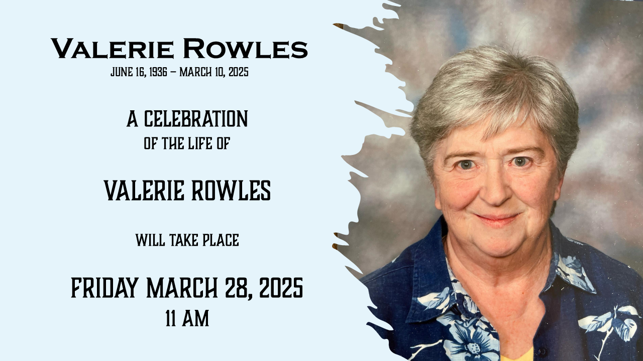 Valerie Rowles Funeral